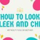 How to look sleek and chic, graphic