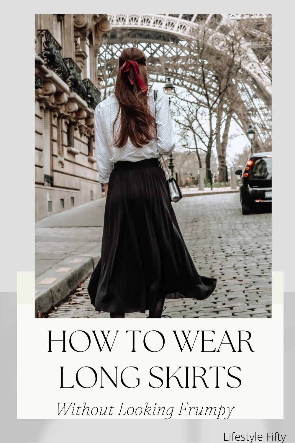 How To Wear Long Skirts Without Looking Frumpy