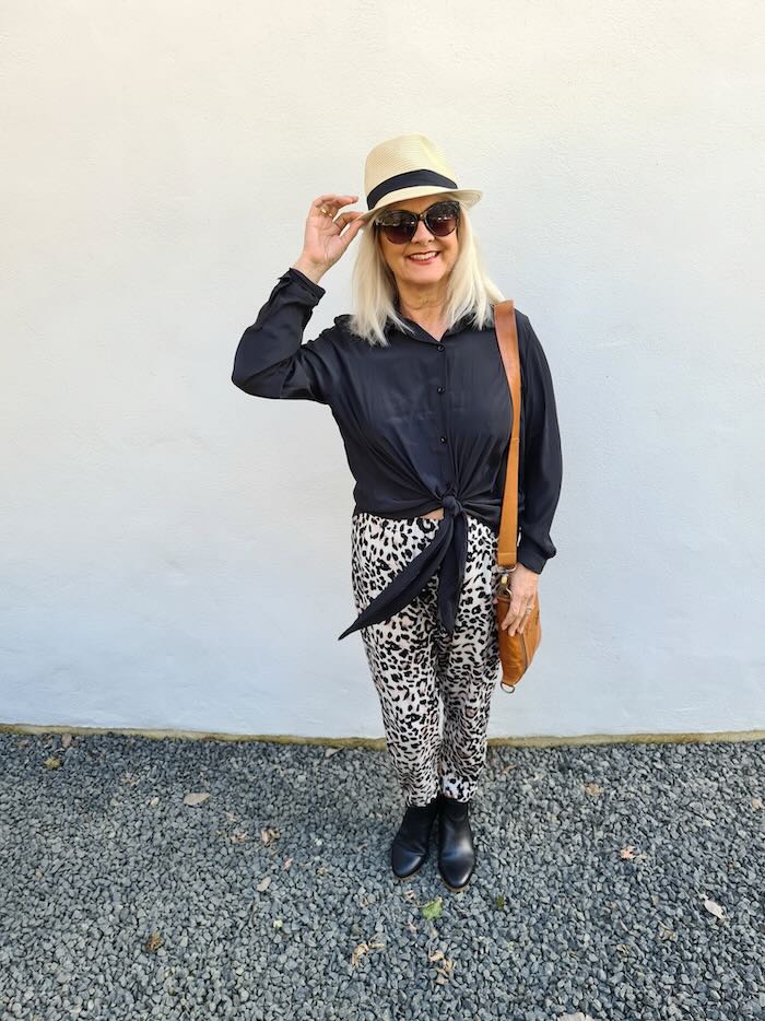 Capri Pants Worn for a Casual Day for Women over 50