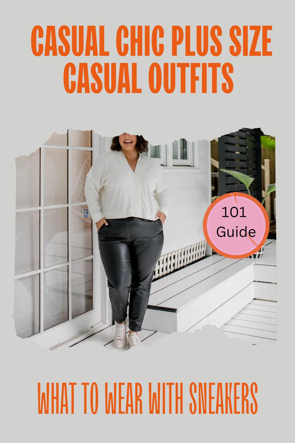 Plus size outfits outlet with sneakers