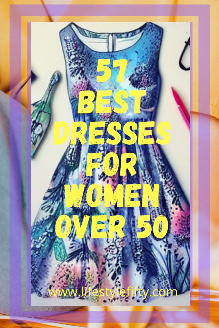 Summer dresses for women over 50 - une femme d'un certain âge